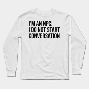 NPC Long Sleeve T-Shirt